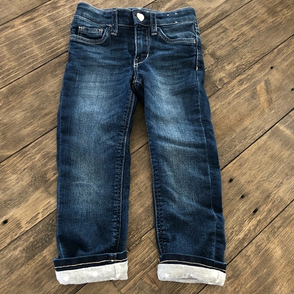 lining jeans for girls